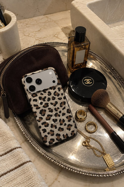 iPhone-skal med leopardmönster – Wet Leopard