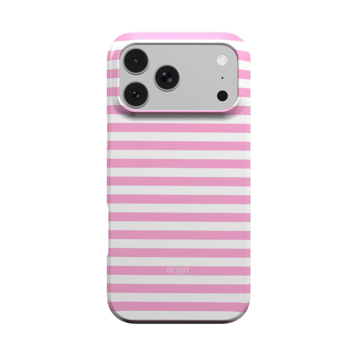 iPhone-skal med ränder färg: rosa – Pretty Pink