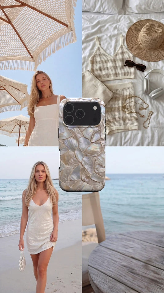 Θήκη iPhone με διακοσμητικό μοτίβο – Côte Pearl