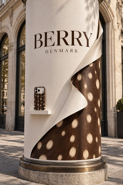 iPhone-deksel med stilrent design – Deep Chocolate