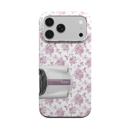 iPhone-Hülle mit Rosenmotiv Farbe: Rosé – Cabriolet dreams