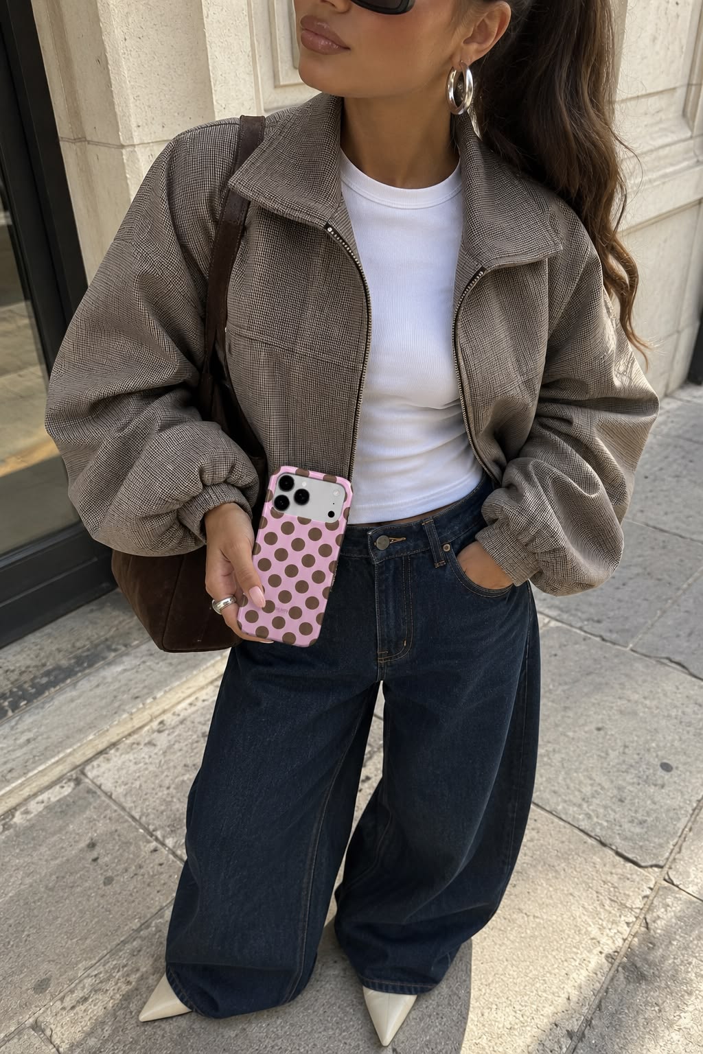 iPhone-deksel med kirsebærmotiv farge: rosa – Cherry Cocoa
