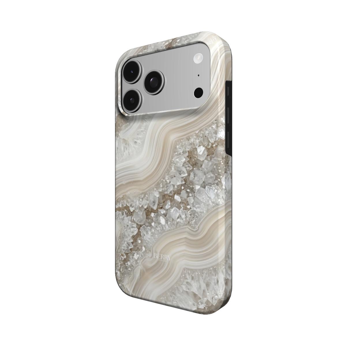 iPhone case with decorative pattern in beige – Monte Carlo