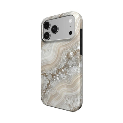 iPhone case with decorative pattern in beige – Monte Carlo
