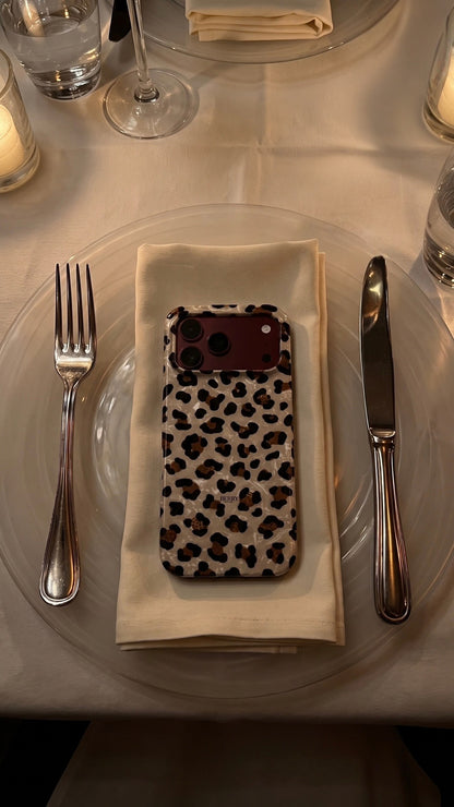 iPhone-skal med leopardmönster – Wet Leopard