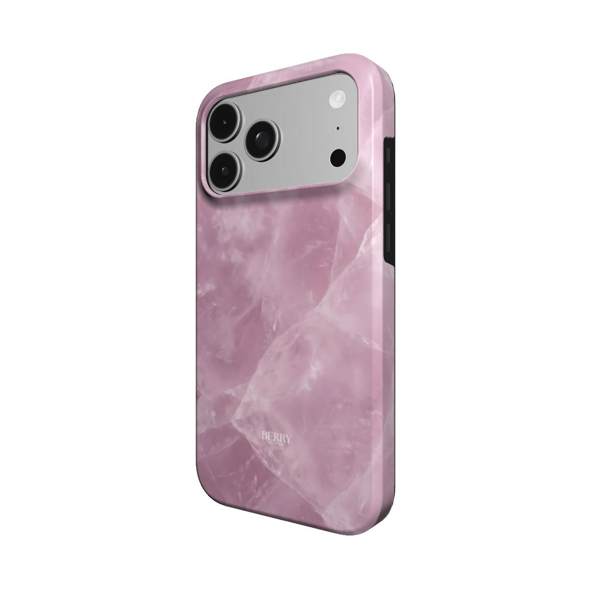 Funda para iPhone con motivo de rosas – Rose Quartz iPhone MagSafe
