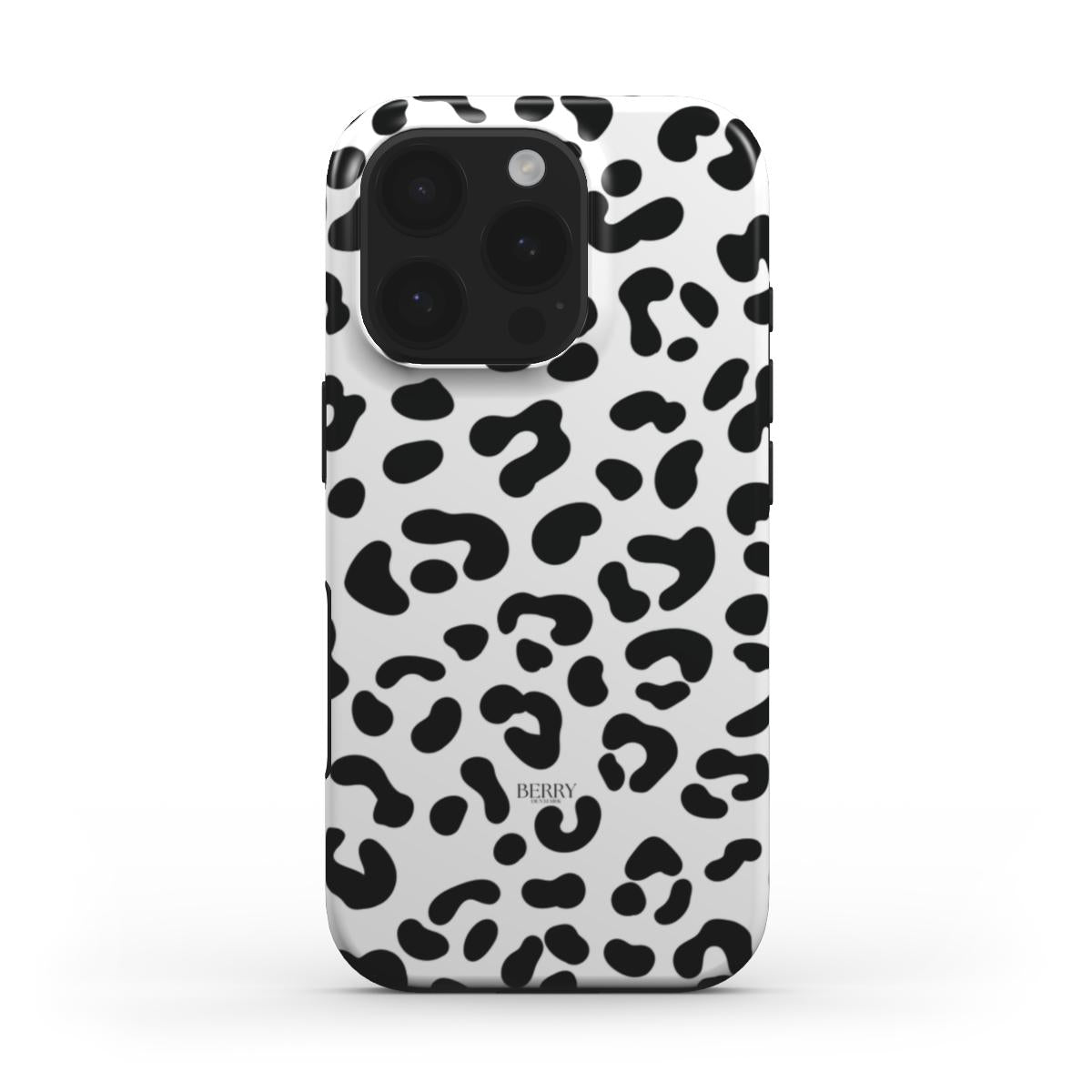 White Leopard MagSafe iPhone Case