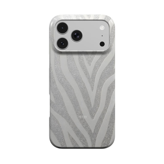 Θήκη iPhone με λαμπερό σχέδιο – Glam Zebra