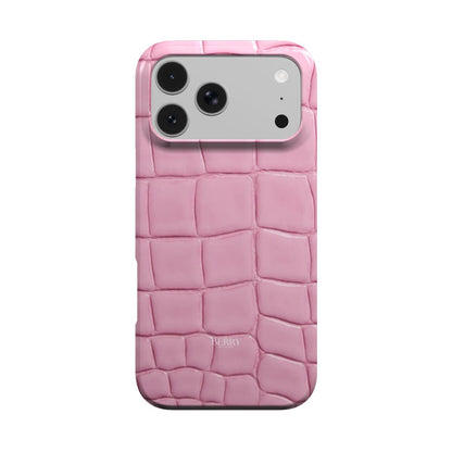 Funda para iPhone con estampado de piel de serpiente color: rosa – Strawberry Snake iPhone MagSafe